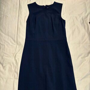 Navy Work Dress from Ann Taylor